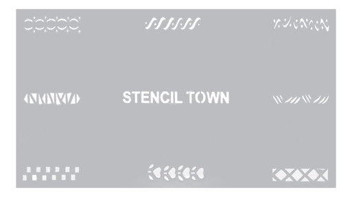 NAIL ART STENCIL 00034