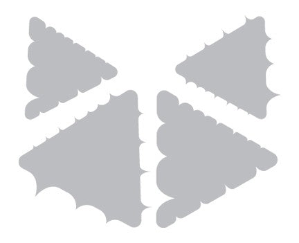 TEETH STENCIL SET 00044