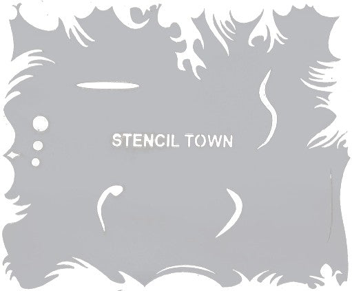 NAIL ART STENCIL 00066