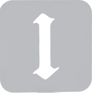 NUMBER STENCIL 00060