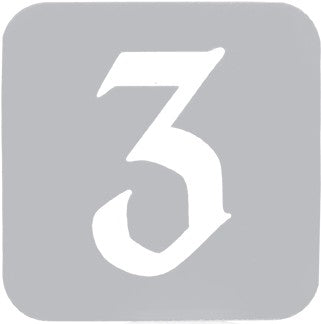 NUMBER STENCIL 00068