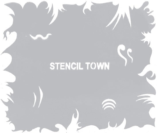 NAIL ART STENCIL 000102