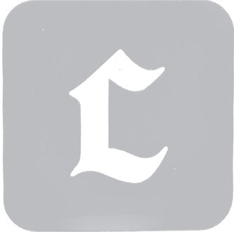 LETTER STENCIL 000103