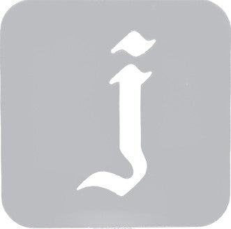 LETTER STENCIL 000112