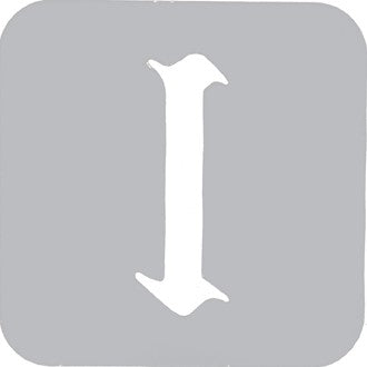 LETTER STENCIL 000114