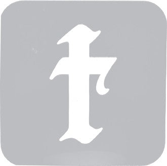 LETTER STENCIL 000123
