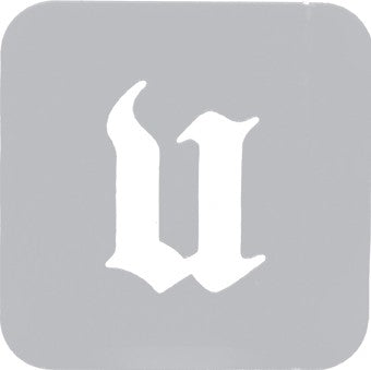 LETTER STENCIL 000124