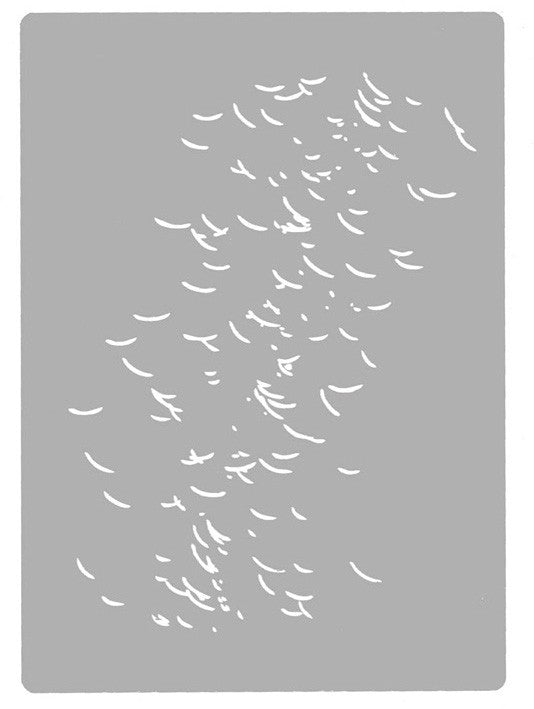 Stubble Stencil Small
