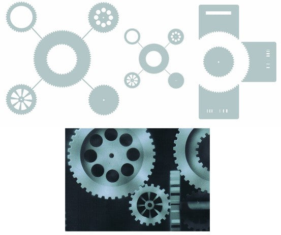 Smart Gears Stencil