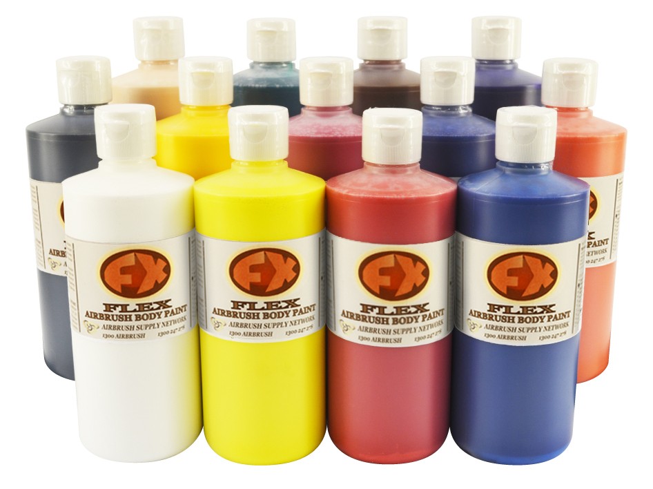 Flex Ink Kit 13 x 500ml Airbrush Supply Network