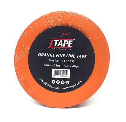 Fine Line Tape Orange 3mm