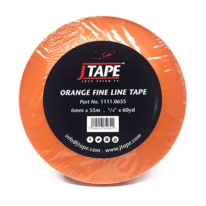 Fine Line Tape Orange 6mm