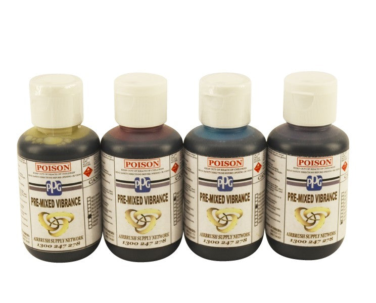 Vibrance Candy Kit 4x125ml Airbrush Supply Network