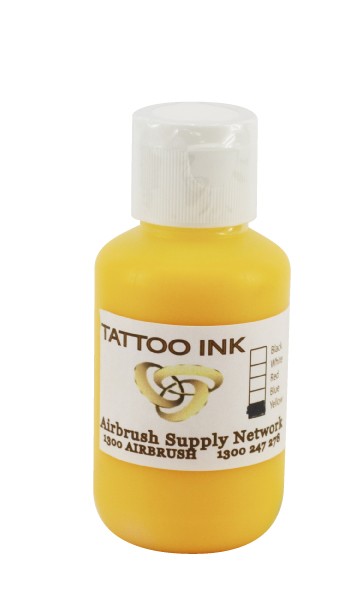 Tattoo Ink Yellow 125ml