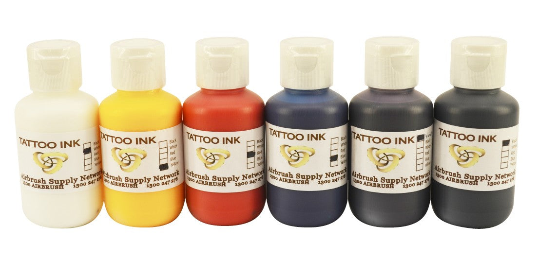 Tattoo Ink Kit 6 x 125ml