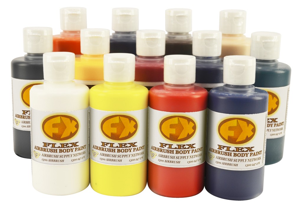 Flex Ink Kit 13 x 250ml Airbrush Supply Network